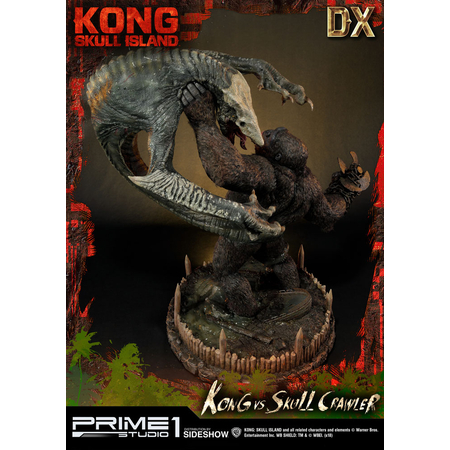 Kong: Skull Island Kong vs Skull Crawler Deluxe Version statue Prime 1 Studio 903156