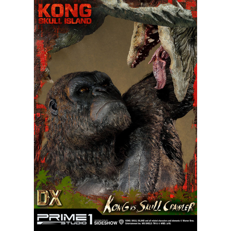 Kong: Skull Island Kong vs Skull Crawler Deluxe Version statue Prime 1 Studio 903156