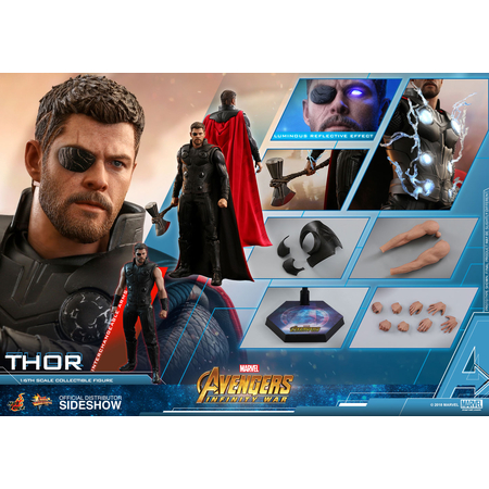 Thor Avengers: Infinity War Série Movie Masterpiece figurine échelle 1:6 Hot Toys 903422