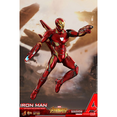 Iron Man Avengers: Infinity War Diecast Série Movie Masterpiece figurine échelle 1:6 Hot Toys 903421