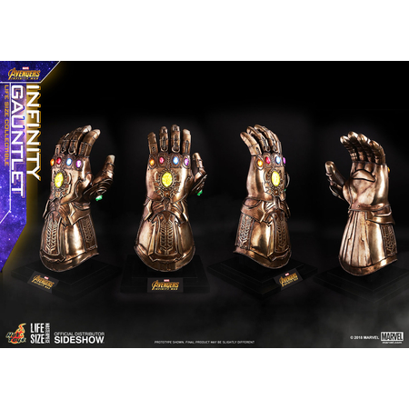 Infinity Gauntlet Avengers: Infinity War Réplique grandeur nature échelle 1:1 Série Life-Size Masterpiece Series Prop Replica Hot Toys 903428