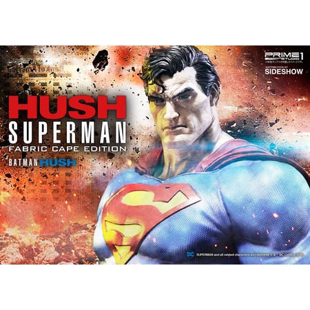 Superman Fabric Cape Edition Batman: Hush Statue Prime 1 Studio 903454