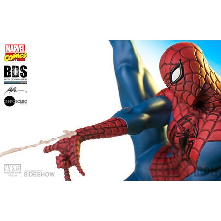Spider-Man Raphael Albuquerque Art Scale 1:10 Battle Diorama Series Statue Iron Studios 903431