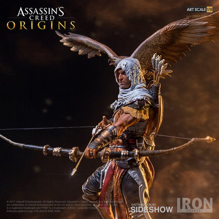 Assassins Creed: Origins Bayek Deluxe Art Scale 1:10 Series Statue Iron Studios 903446