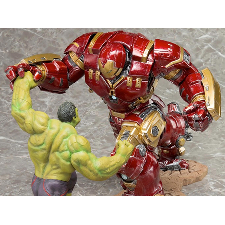 Avengers Age of Ultron Hulk et Iron Man Hulkbuster lot de 2 statues échelle 1:10 Kotobukiya
