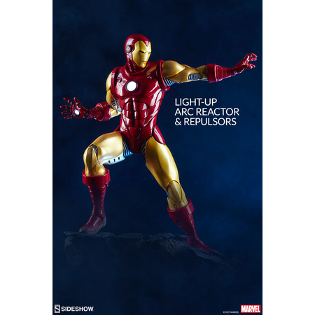 Iron Man Avengers Assemble Statue Sideshow Collectibles 1:5 Scale