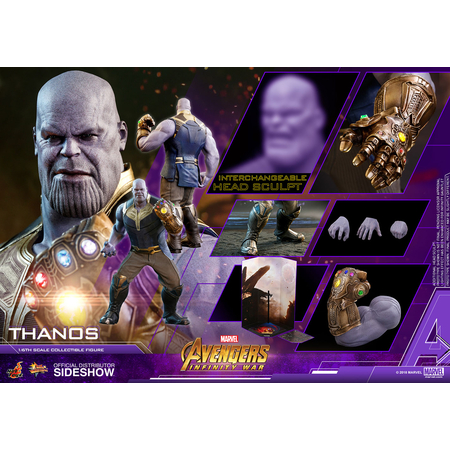 Avengers: Infinity War Thanos Série Movie Masterpiece figurine échelle 1:6 Hot Toys 903429