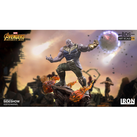 Avengers: Infinity War Thanos Art Série Battle Diorama statue échelle 1:10 Iron Studios 903491