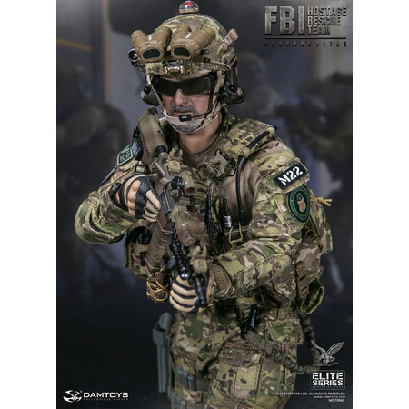 FBI HRT Agent Hostage Rescue Team figurine 1:6 Damtoys 78042