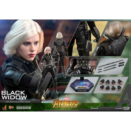Avengers: Infinity War Black Widow Série Movie Masterpiece figurine échelle 1:6 Hot Toys 903470