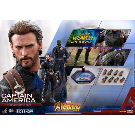 Avengers: Infinity War Captain America Série Movie Masterpiece figurine échelle 1:6 Hot Toys 903430