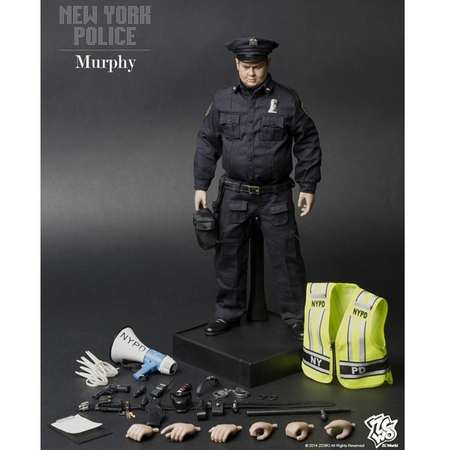 NYPD　警官　フィギュア ZCWO ニューヨーク市警(NYPD) - Gregory 1/6 フィギュア フル
