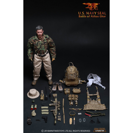 U.S. Navy Seal Battle of Abbas Ghar figurine 1:6 Mini Toys MT-M005