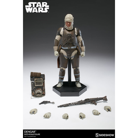 Star Wars Rogue One: A Star Wars story Dengar bounty hunter figurine 1:6 Sideshow Collectibles 100126