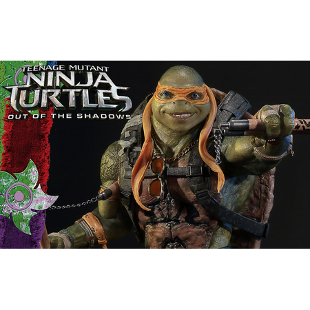 TMNT Out of the Shadows Michelangelo Statue by Prime 1 Studio 902941 Sideshow