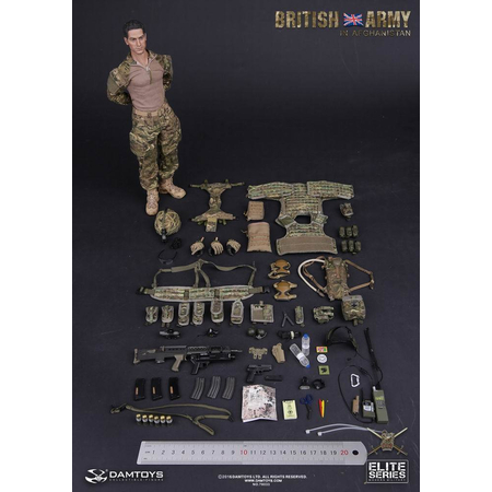 British Army in Afghanistan Elite Series Modern Military 1:6 figure Damtoys 78033