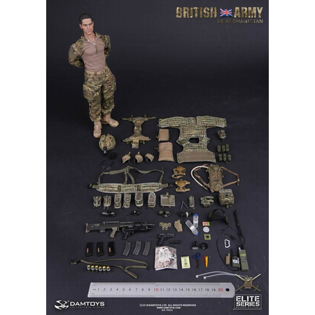 British Army in Afghanistan Elite Series Modern Military figurine 1:6 Damtoys 78033