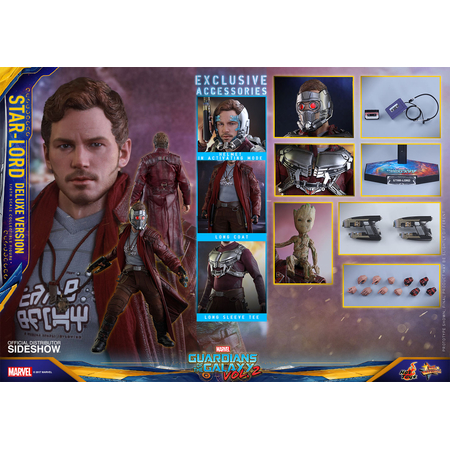 Guardians of the Galaxy Vol 2 Star-Lord Deluxe Version figurine échelle 1:6 Hot Toys 903010