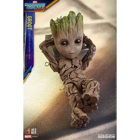 Guardians of the Galaxy Vol 2 Groot figurine grandeur nature (Life-Size) Figure Hot Toys 903025