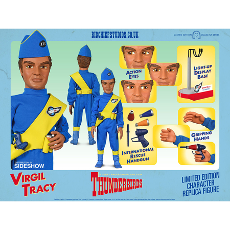 Les Sentinelles de l_air Virgil Tracy International Rescue figurine échelle 1:6 BIG Chief Studios 903052