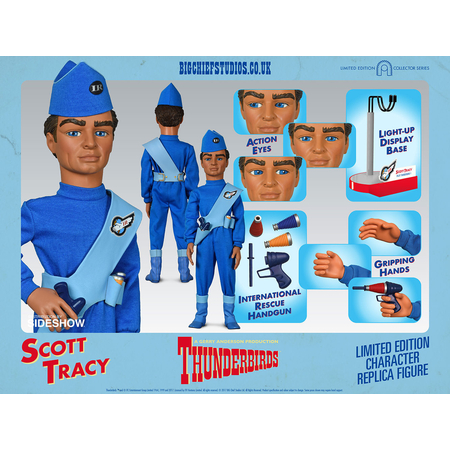 Les Sentinelles de l_air Scott Tracy International Rescue figurine échelle 1:6 BIG Chief Studios 903051