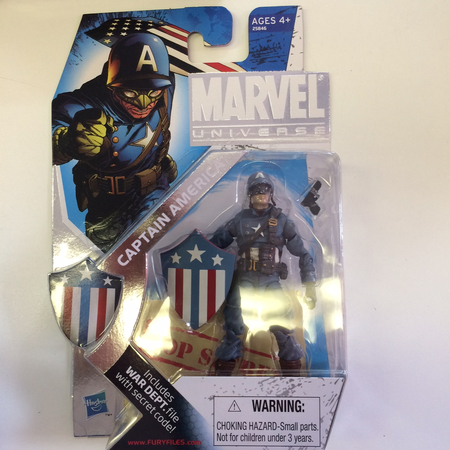 Captain America figurine San Diego Comic-Con 2010 Marvel Universe Hasbro 25846