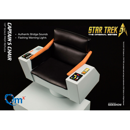 Star Trek série TV originale siège du capitaine Kirk échelle 1:6 Mechanix Inc 903068