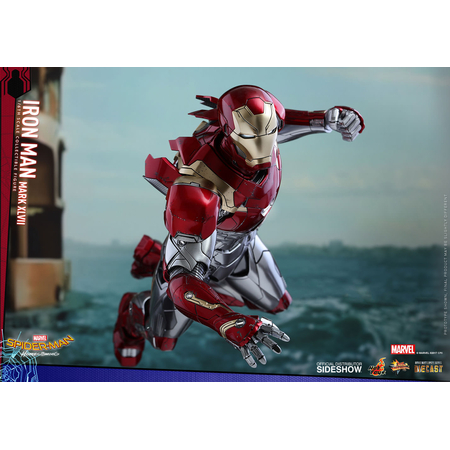 Spider-Man: Homecoming Iron Man Mark XLVII Diecast figurine échelle 1:6 Hot Toys 903079