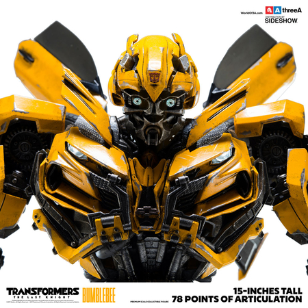 Transformers: The Last Knight Bumblebee Premium Scale Collectible Figure ThreeA Toys 903082