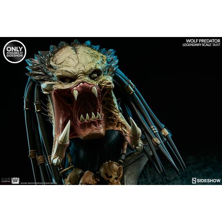 Aliens VS Predator: Requiem buste Wolf Predator Legendary Scale Bust Sideshow Collectibles 200250