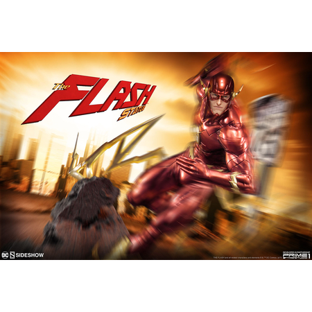 Justice League New 52 The Flash statue Sideshow Collectibles 200516