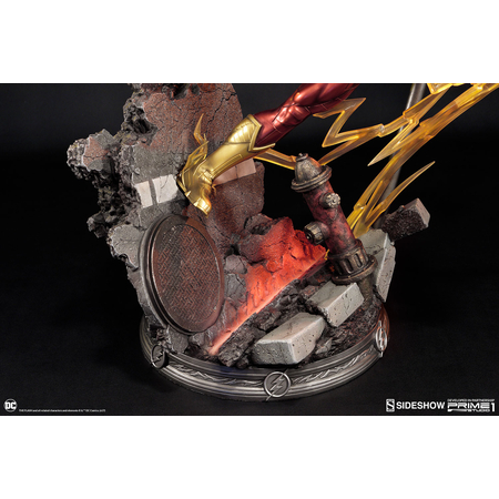 Justice League New 52 The Flash statue Sideshow Collectibles 200516