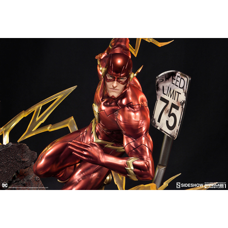 Justice League New 52 The Flash statue version exclusive Sideshow Collectibles 2005161