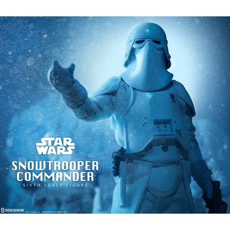 Star Wars Épisode V: L_Empire contre-attaque Snowtrooper Commander figurine échelle 1:6 Sideshow Collectibles 100409