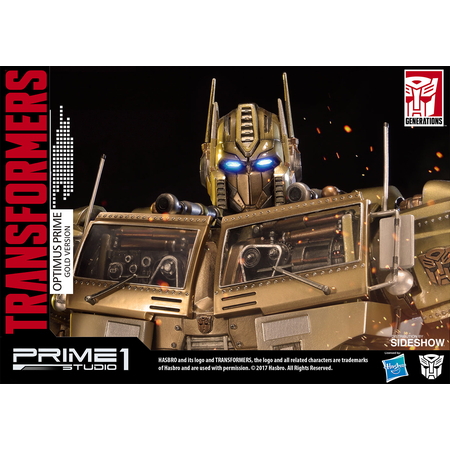 Transformers: Generation 1 Optimus Prime Gold Version Statue Premium Masterline Prime 1 Studio 902971