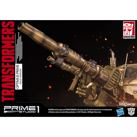 Transformers: Generation 1 Optimus Prime Gold Version Statue Premium Masterline Prime 1 Studio 902971