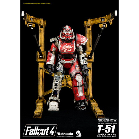 Fallout 4 T-51 Power Armor Nuka Cola Armor Pack for 1:6 scale action figure Threezero 903155