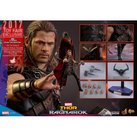 Thor: Ragnarok Roadworn Thor version exclusive figurine échelle 1:6 Hot Toys 903091