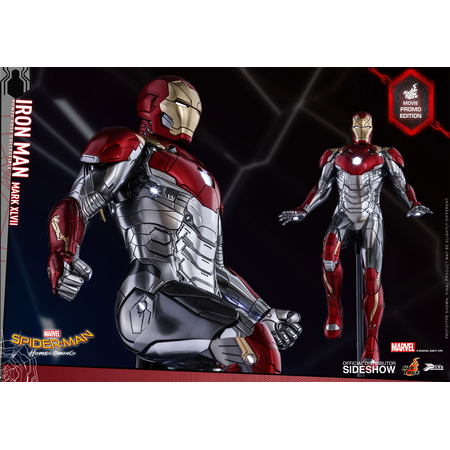 Spider-Man: Homecoming Iron Man Mark XLVII Power Pose Series version exclusive figurine échelle 1:6 Hot Toys 902987 PPS004