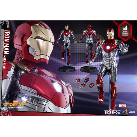 Spider-Man: Homecoming Iron Man Mark XLVII Power Pose Series version exclusive figurine échelle 1:6 Hot Toys 902987 PPS004