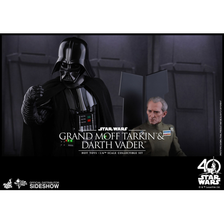 Star Wars Épisode IV: A New Hope Grand Moff Tarkin et Darth Vader Hot Toys 903162