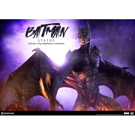 Batman Gotham City Nightmare Collection Statue Sideshow Collectibles 200424