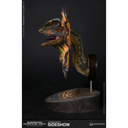 Dilophosaurus buste Museum Collection Series Damtoys MUS002A