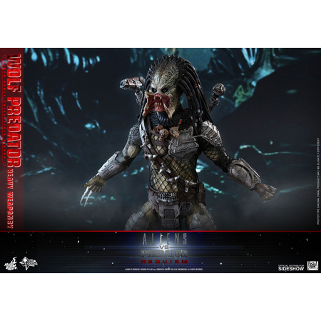 Aliens vs Predator: Requiem Wolf Predator Heavy Weaponry figurine échelle 1:6 Hot Toys 903149