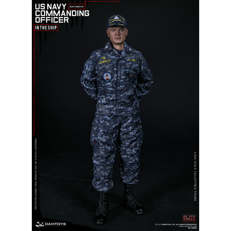 US Navy Commanding Officer figurine échelle 1:6 Dam Toys 78050