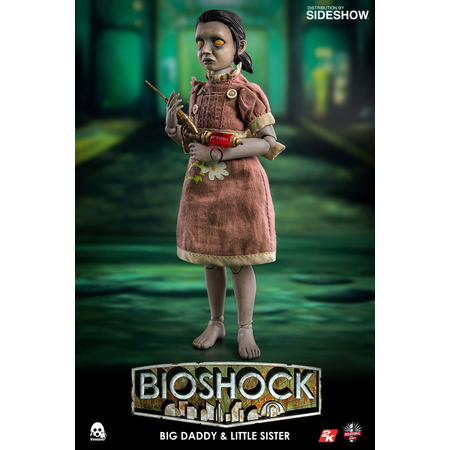 Bioshock Big Daddy and Little Sister figurines échelle 1:6 Threezero 903186