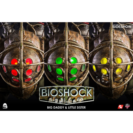 Bioshock Big Daddy and Little Sister figurines échelle 1:6 Threezero 903186
