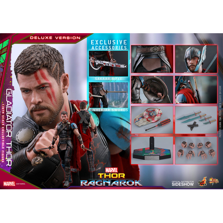 Thor: Ragnarok Gladiator Thor Deluxe Version figurine échelle 1:6 Hot Toys 903104