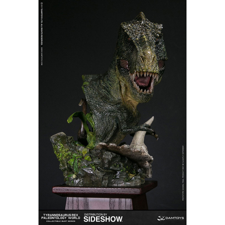 T-Rex Green Museum Collection Series buste Damtoys MUS001B