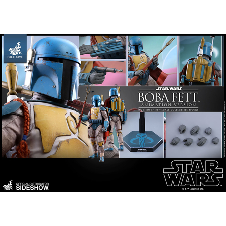 Star Wars Holiday Special Boba Fett Animation Version Television Masterpiece Series figurine échelle 1:6 Hot Toys 902997